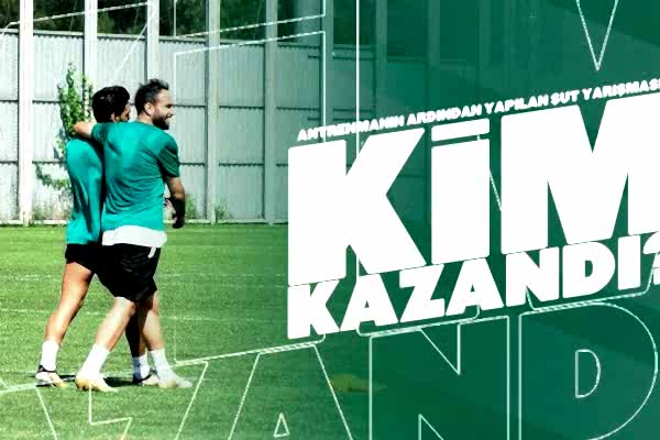 Antrenmanın Ardından Yapılan Şut Yarışmasını Kim Kazandı?